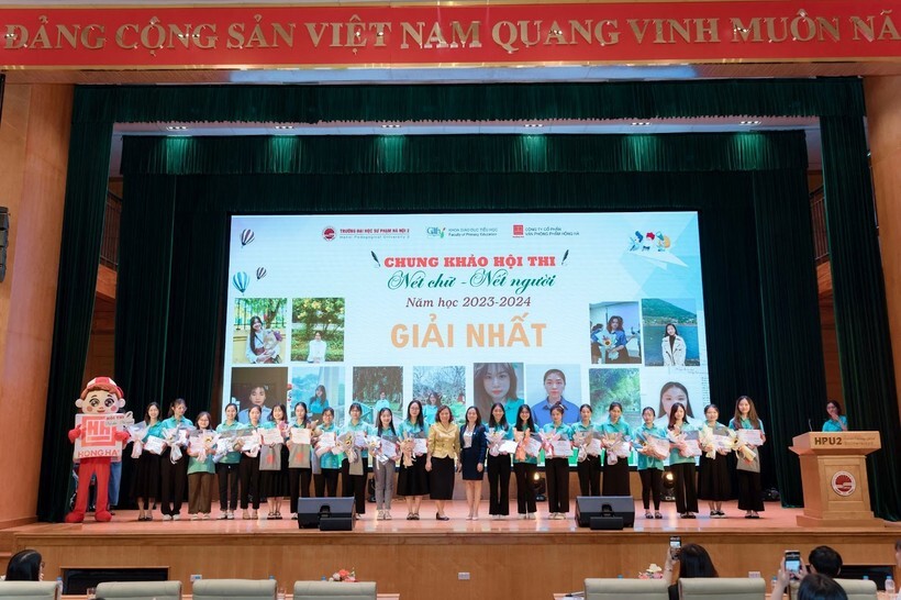 Trường Đại học Sư phạm Hà Nội 2 tổ chức thi 'Nét chữ-Nết người'