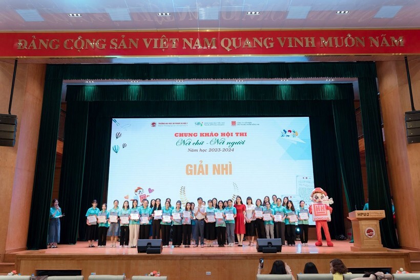 Trường Đại học Sư phạm Hà Nội 2 tổ chức thi 'Nét chữ-Nết người'