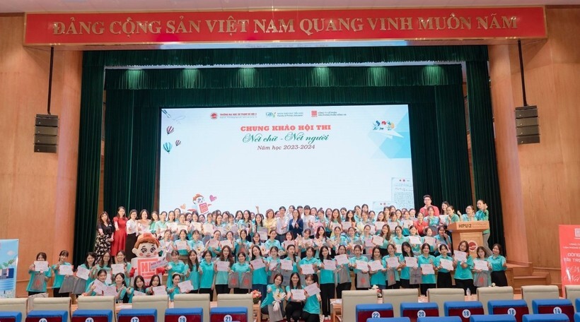 Trường Đại học Sư phạm Hà Nội 2 tổ chức thi 'Nét chữ-Nết người'