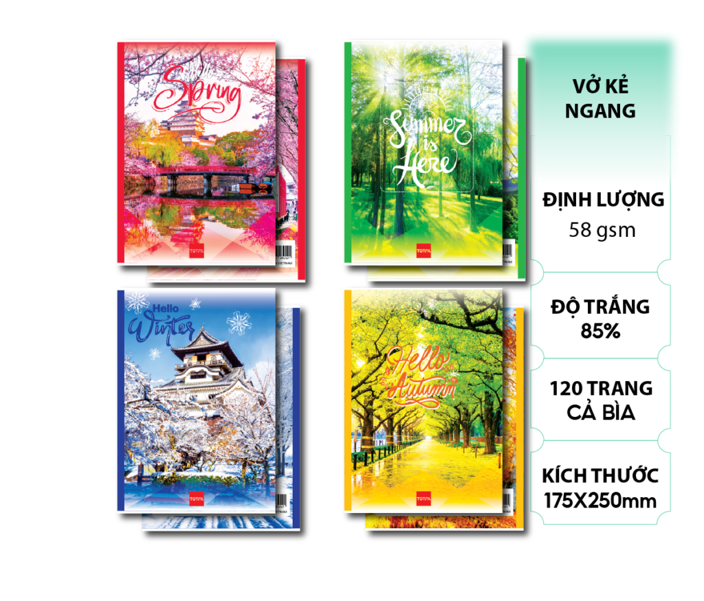 [Top 5] Vở kẻ ngang giá tốt, chất lượng cao